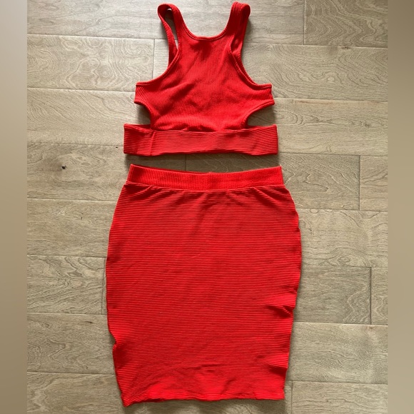 Free People FP Beach Two Piece Skirt and Crop Top Set - Picture 2 of 9